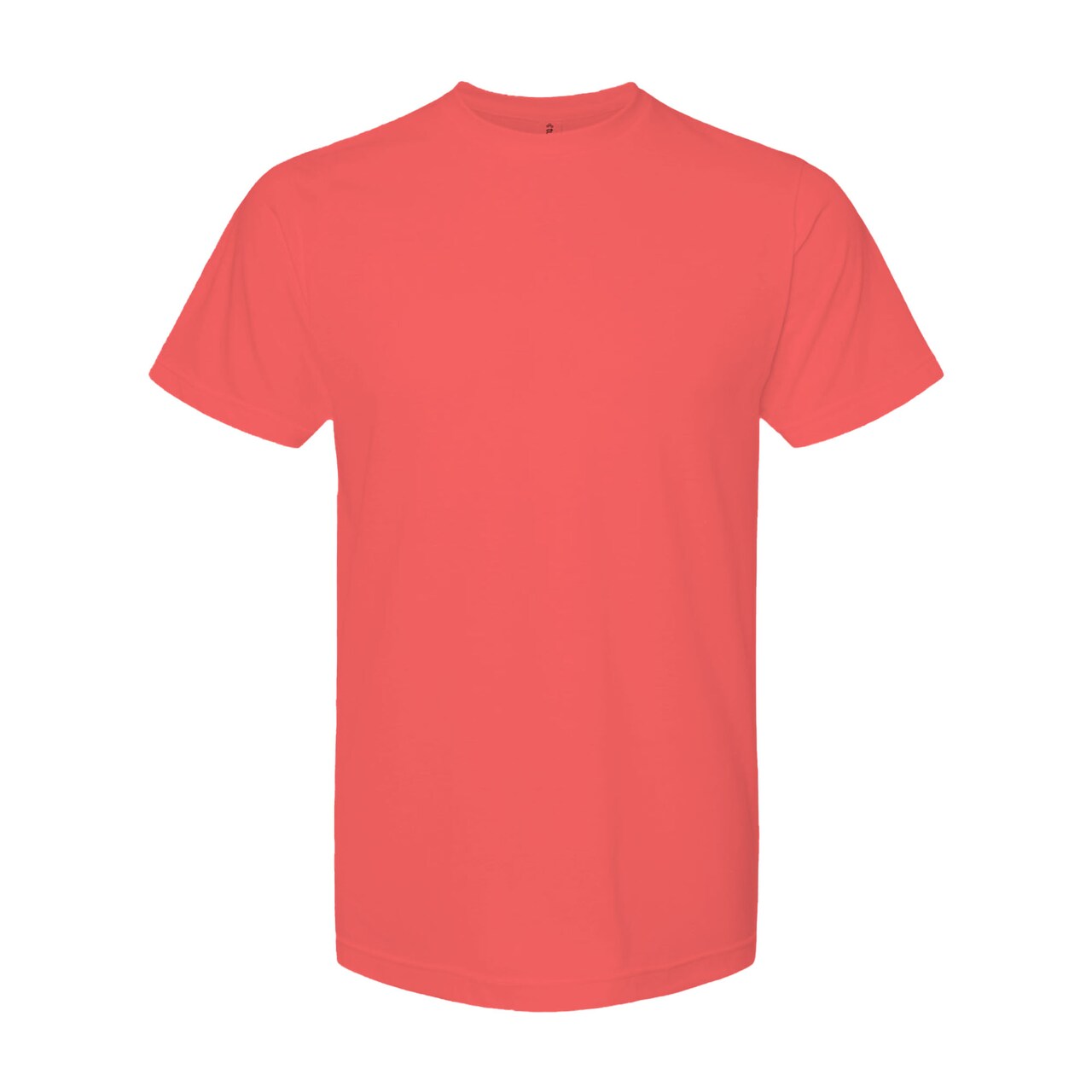 Tultex Men's Poly-Rich T-Shirt, Short Sleeve Blank Tee for Custom Printing & DIY Craft Projects